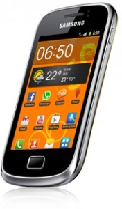 Picture 3 of the Samsung Galaxy mini 2.
