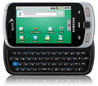 Picture 1 of the Samsung Moment.