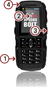 Picture 1 of the Sonim Bolt 2 IS.