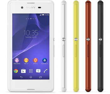Picture 2 of the Sony Xperia E3 Dual.