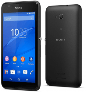 Picture 2 of the Sony Xperia E4g.