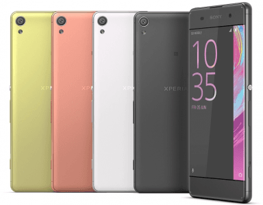 Picture 1 of the Sony Xperia XA.
