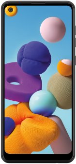 The Samsung Galaxy A21, by Samsung