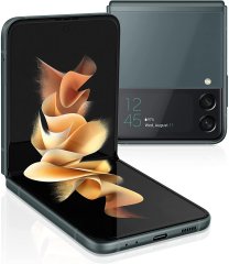 A picture of the samsung galaxy z flip3 5g.